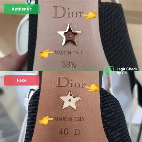 how to tell fake dior shoes|are dior heels real.